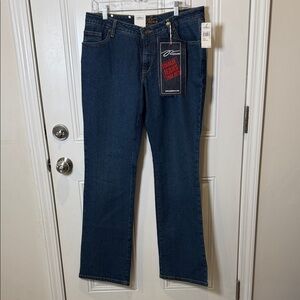 Never Worn PZI Jeans Dark Blue Straight Leg Jeans